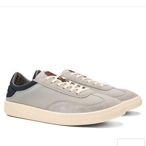 Olukai Punini Men’s’ Aloha Suede Casual Sneakers, Size US 11.5